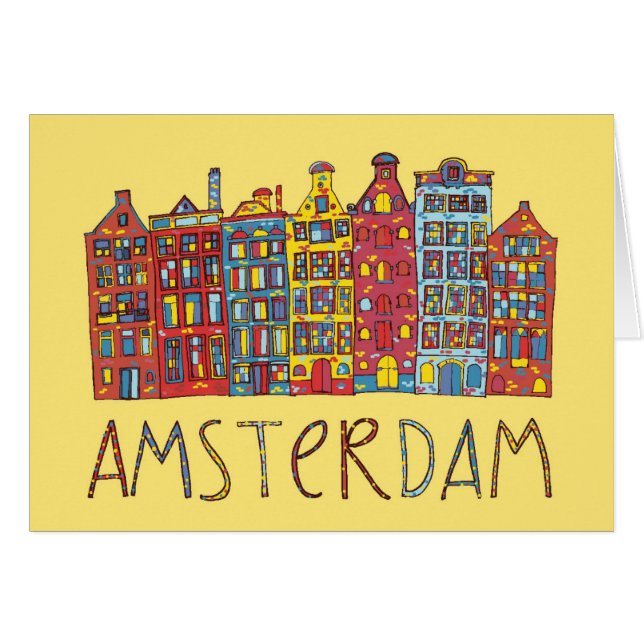 Amsterdam en mosaico (Anverso (Horizontal))