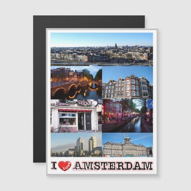 Amsterdam - Holanda - Amo - (Anverso/Reverso)