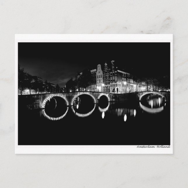 Amsterdam Keizersgracht , postal (Anverso)