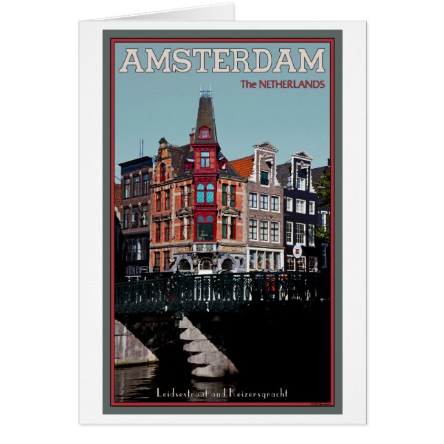 Amsterdam - Leidsestraat - Keizersgracht (Frente)