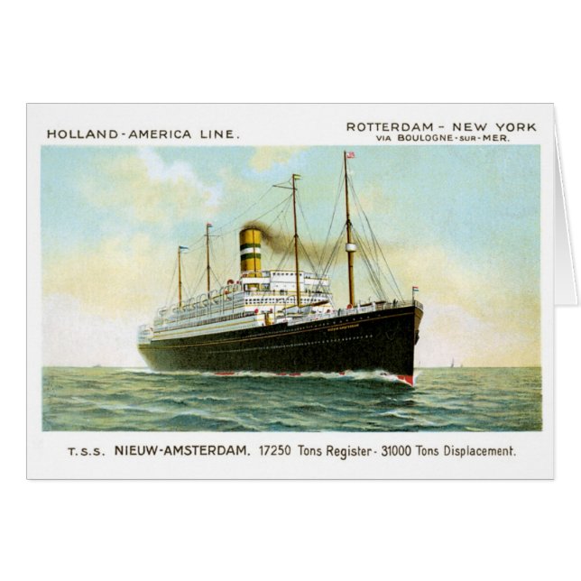 Ámsterdam Nieuw de 1906 (Anverso (Horizontal))