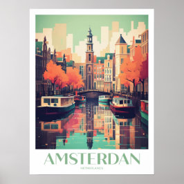 Ámsterdam Viajes con arte en la pared