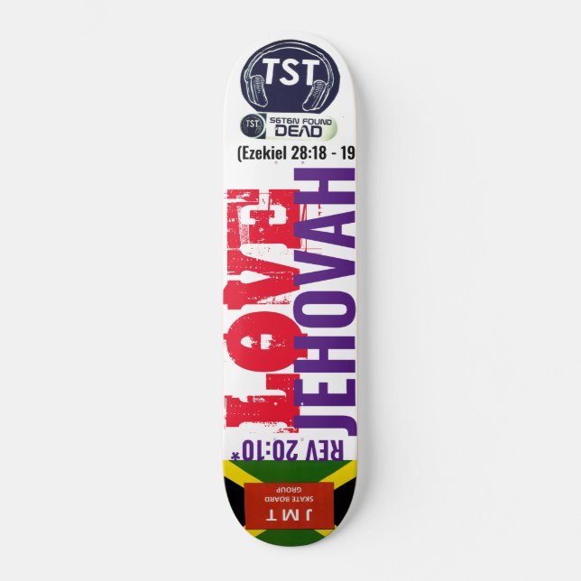 AMVE JEHOVAH Skateboard (Anverso)