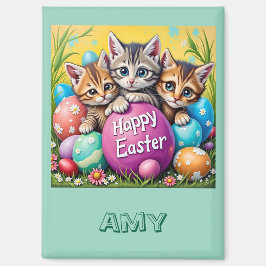 AMY ~ CONEJITOS DE PASCUA Huevos de Pascua ~ Imán