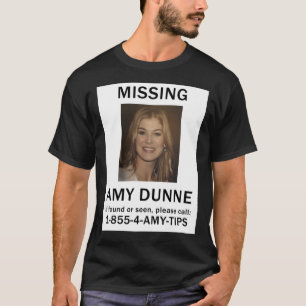 Amy Dunne Poster desaparecido camiseta esencial