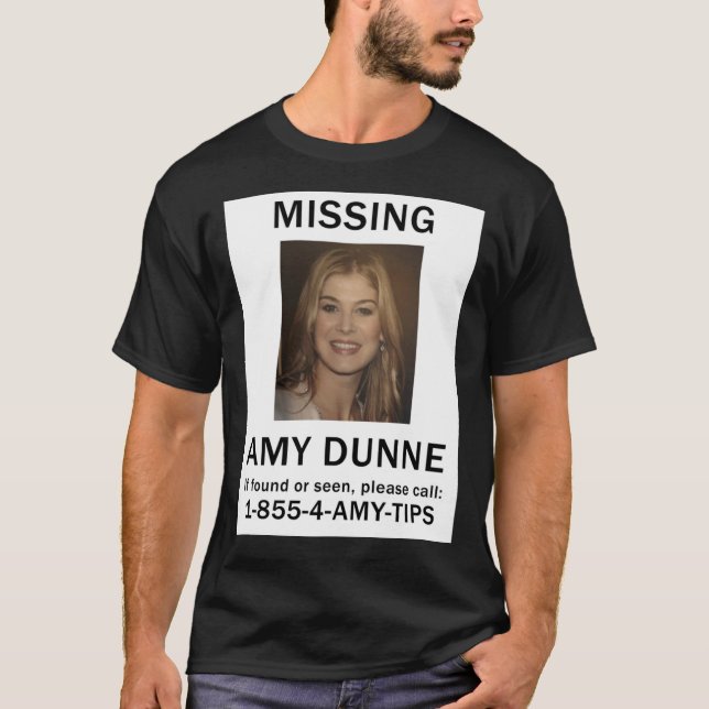 Amy Dunne Poster desaparecido camiseta esencial (Anverso)