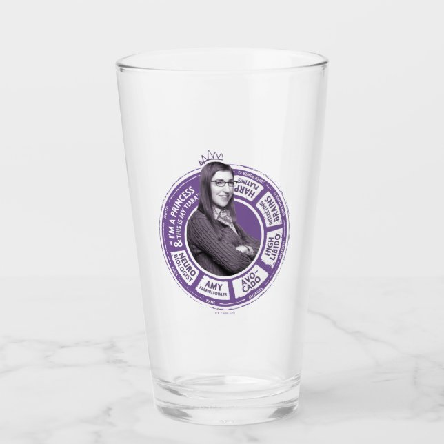 Amy Farrah Fowler Info Graphic (Anverso)