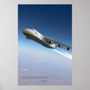 An-225 Mriya: Leyenda de los Cielos Póster 3D