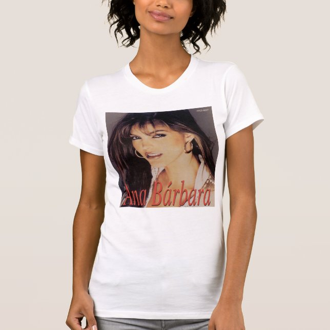 Ana Bárbara - Los Besos No Se Dan en la Camisa Alb (Anverso)