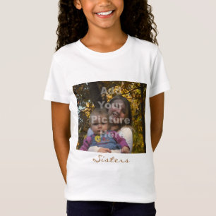 Añada a sus propias hermanas de la camiseta de la