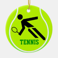 Añada el ornamento de los campeones del tenis de