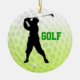 Añada el tee de golf de la foto del ornamento