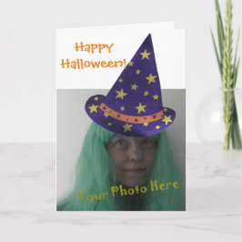 Añada las tarjetas del feliz Halloween de la