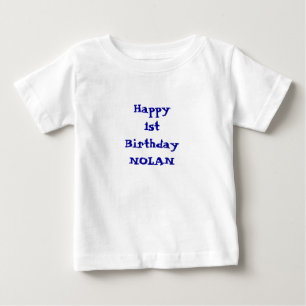 Añada su camisa namePersonalized del feliz