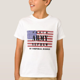 Añada su camisa orgullosa conocida del sobrino del