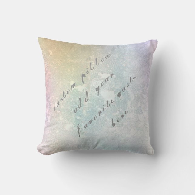 añada su propia almohada de presupuesto para la de (Anverso)