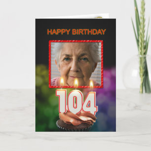 Añada una imagen, 104a tarjeta de cumpleaños con