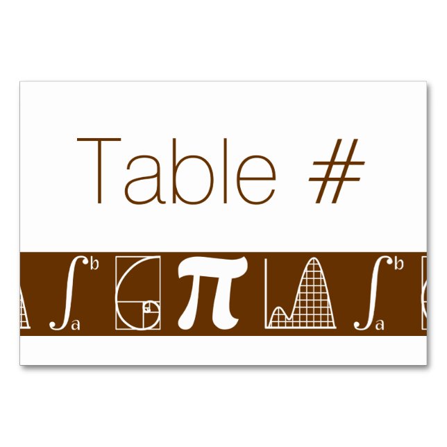 Añade en tarjeta de mesa de chocolate (Anverso)