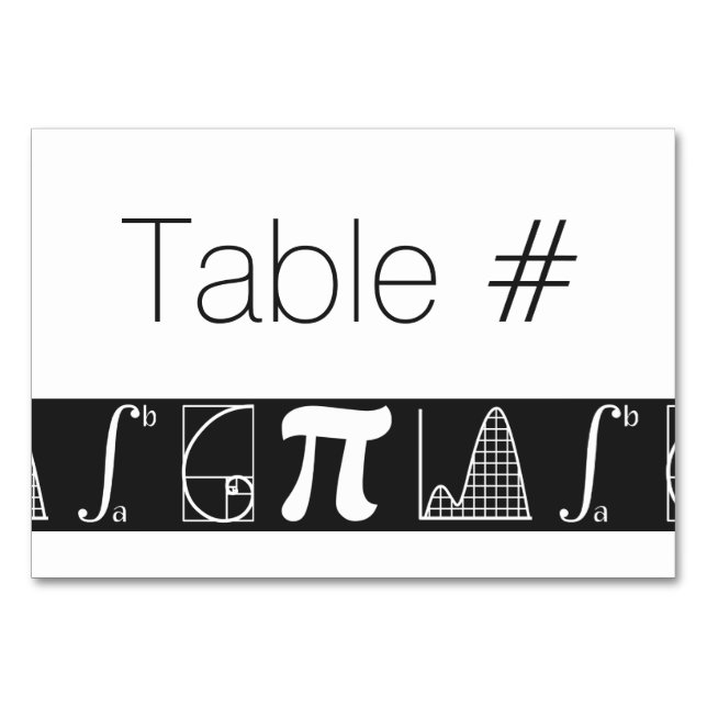 Añade en tarjeta de mesa negra (Anverso)