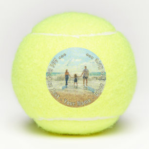 Añade tu foto Pelotas de tenis Regalo Nombre perso