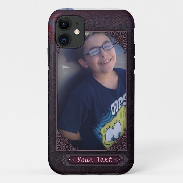 Añade tu foto y texto Fundas para iPhone 5 (Reverso)