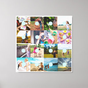 Añade tu propia foto lienzo personalizable de 16 i