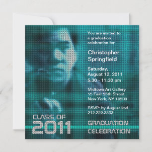Añadir clase fotográfica de 2011 Invitación Sci fi