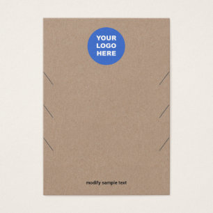 Añadir el logotipo 3 tarjeta de visualización de l