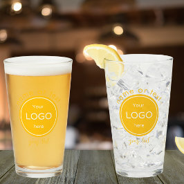 Añadir el logotipo de su empresa Bar amarillo