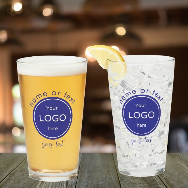 Añadir el logotipo de su empresa Bar blue (Subido por el creador)