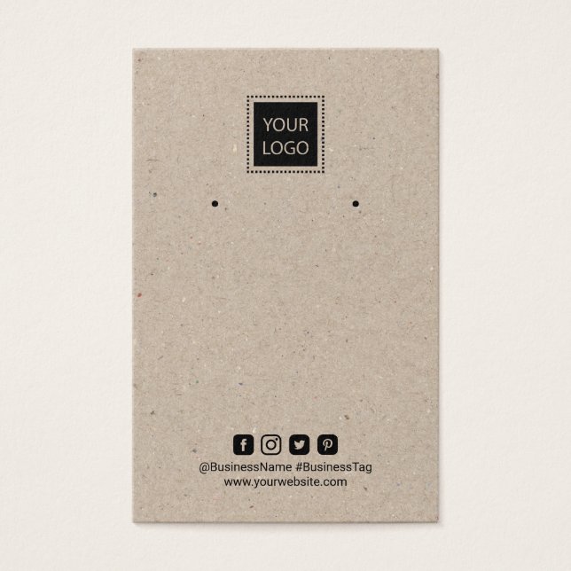 Añadir el logotipo Pantalla Rústica de conexión de (Anverso)