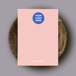 Añadir el logotipo Tarjeta de visualización de col