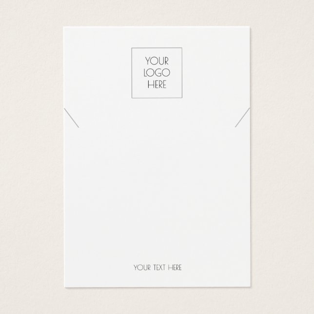 Añadir el logotipo Tarjeta de visualización de joy (Frente)