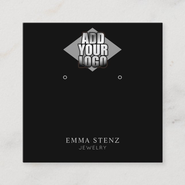 Añadir el logotipo Tarjeta de visualización de joy (Anverso)