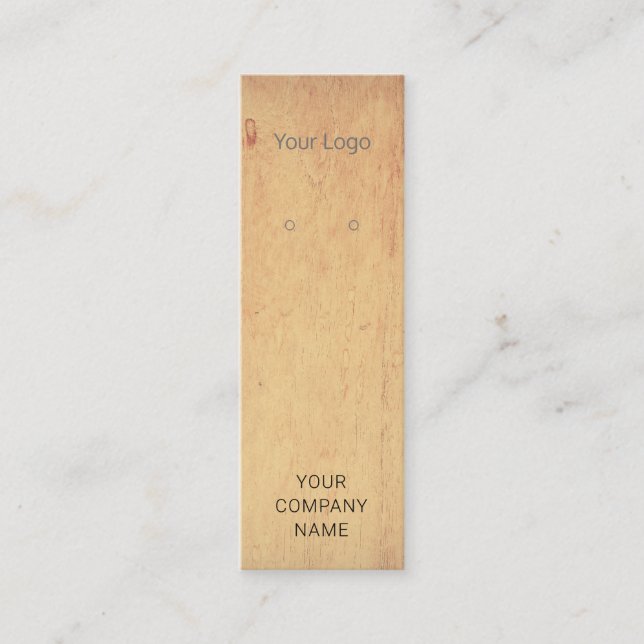 Añadir el logotipo tarjeta de visualización Mini W (Anverso)