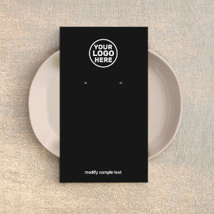 Añadir el logotipo Tarjeta de visualización sencil
