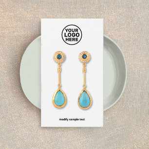 Añadir el logotipo Tarjeta de visualización sencil