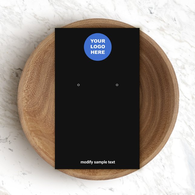 Añadir el logotipo Tarjeta de visualización sencil (Subido por el creador)