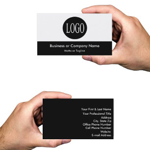 añadir el logotipo tarjetas de visita logotipo tar