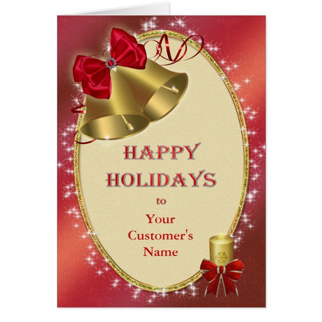 Añadir el nombre de los clientes a los Navidades c (Frente)