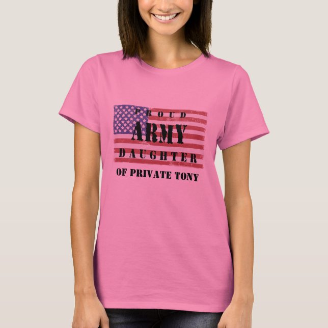 Añadir el nombre de su padre: Orgulloso Camisa de  (Anverso)