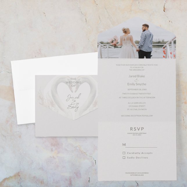 Añadir foto a todo en una invitación de boda (Add Photo All in One Wedding Invite)