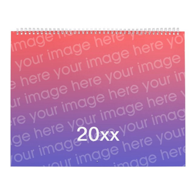 Añadir foto crear hacer su propio calendario para  (Tapa)