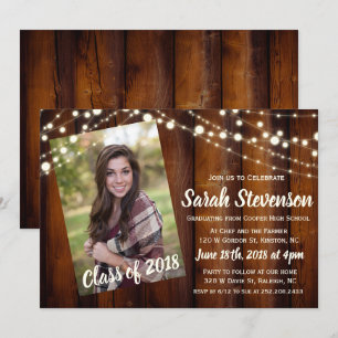 AÑADIR FOTO - Invitación a Invitación de graduació