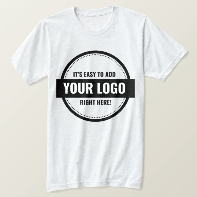 Añadir la camiseta de su Personalizado de logotipo (Anverso del diseño)