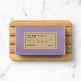 Añadir la etiqueta de ingredientes de Kraft de bor