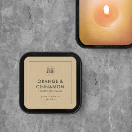 Añadir la etiqueta de producto Kraft Minimalista d