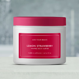 Añadir la etiqueta de producto moderna de color a