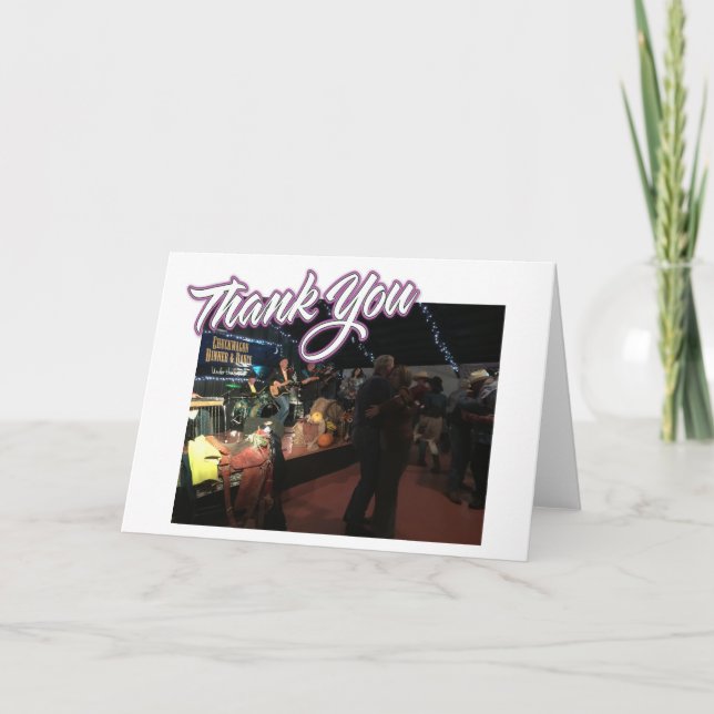 añadir la tarjeta de agradecimiento de tu foto (Anverso)