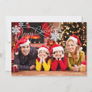 Añadir la tarjeta de Navidades fotográficos